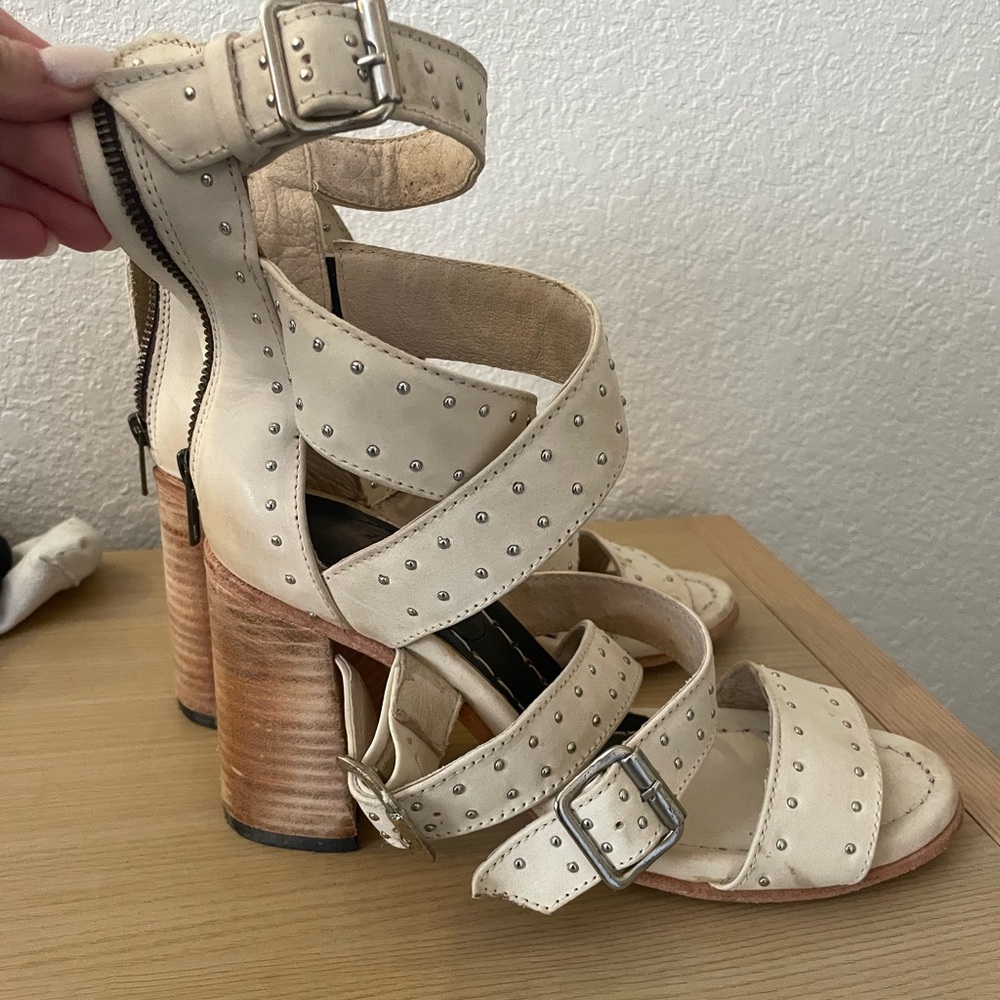 Freebird Booties - Bone color